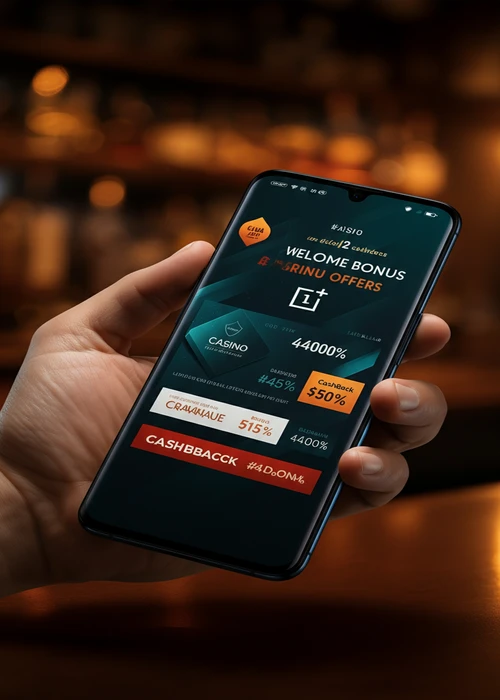 Banner mit verschiedenen Bonusangeboten von Winairlines Casino, darunter Freispiele und Cashback-Logos für eine verbesserte Spielerfahrung